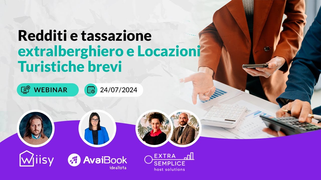 Redditi e tassazione extralberghiero e Locazioni Turistiche brevi