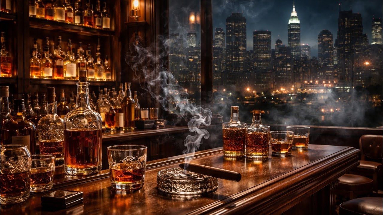 Midnight city Blues Jazz instrumental - blues relaxing