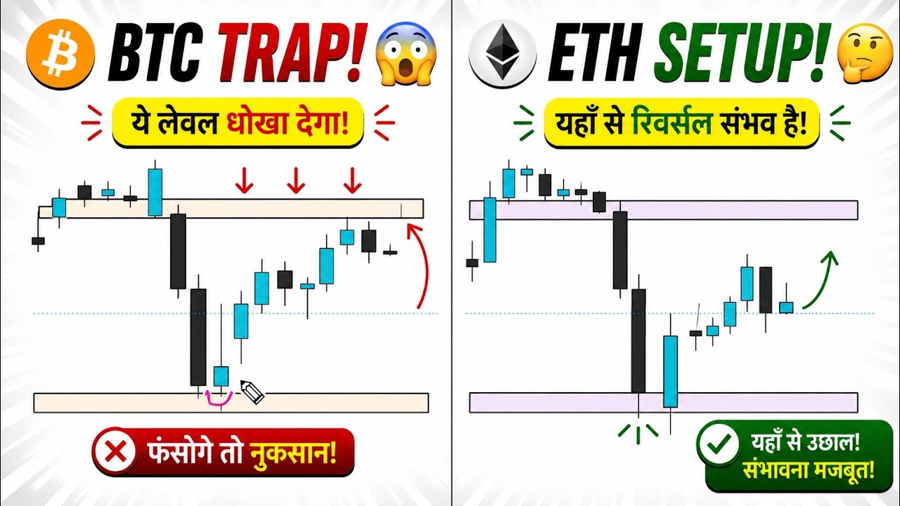 Bitcoin & Ethereum Price Analysis Today | Market Trend & Next Move | BTC & ETH Price Prediction 2026