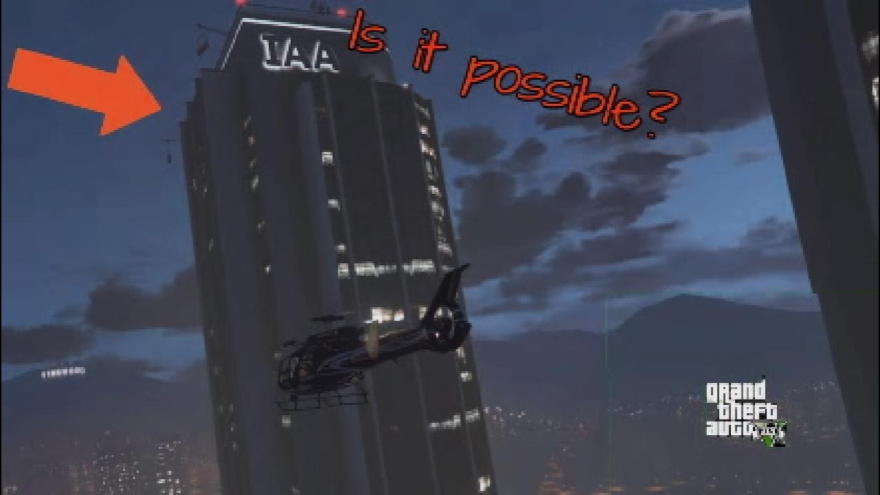 Is it possible to get into the IAA building in GTA 5 online.?