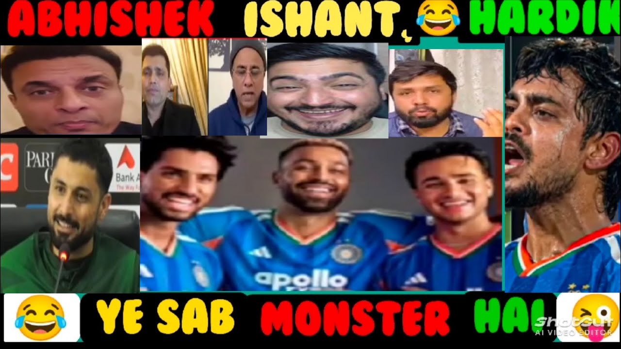 😂PAKISTAN FUNNY REACTION! INDIA 'S MONSTER PLAYER 🤣