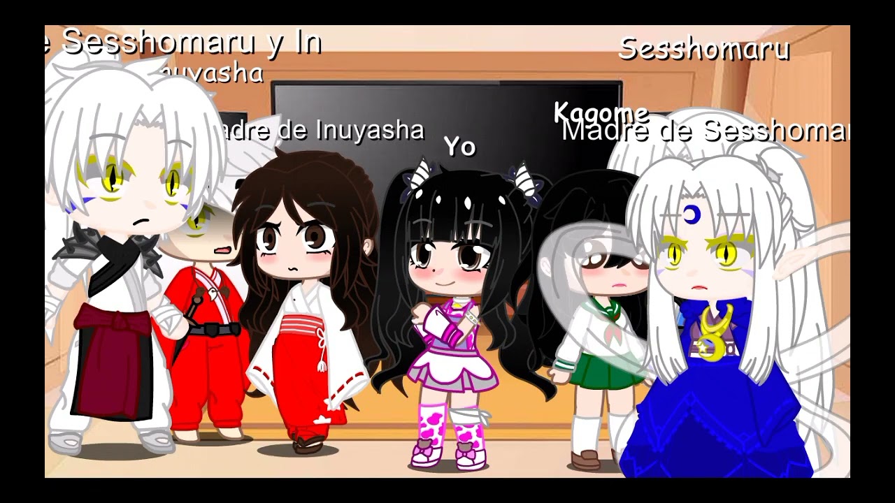 Los de  padre sesshomaru y Inuyasha relacionan a Sesshome y a Kagome es la hija de verde😺❤️🤍