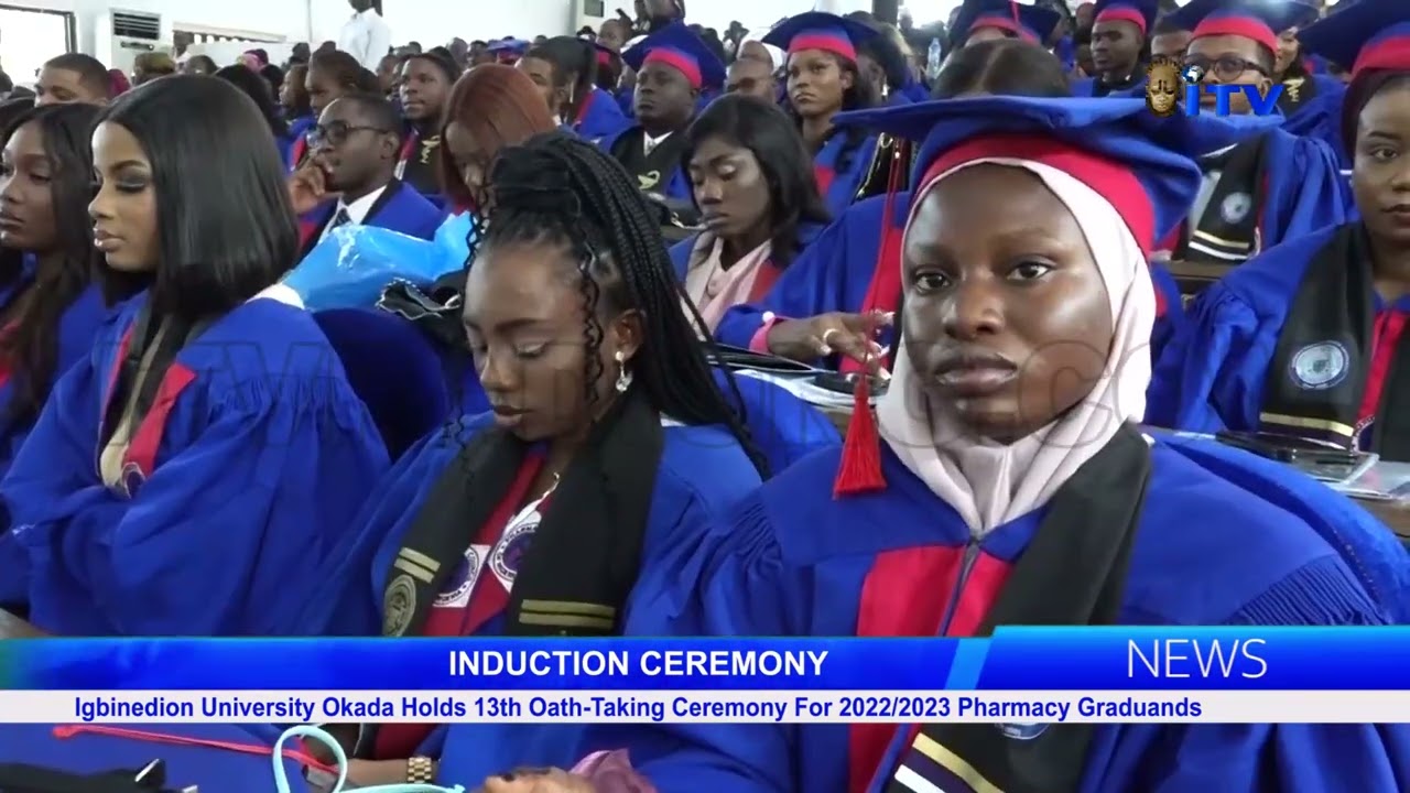 IUO inducts 101 pharmacy graduates into the Pharmacy Council of Nigeria
