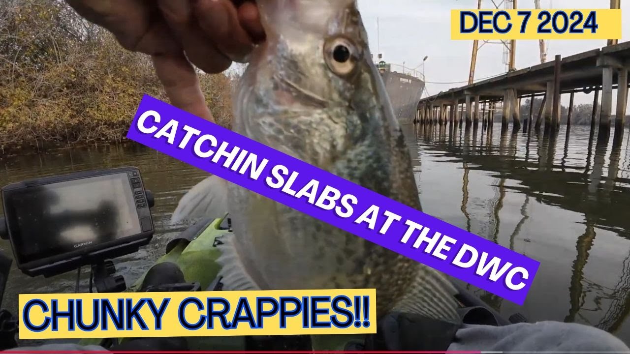 Catching slabs of crappies at the Deep Water Channel.