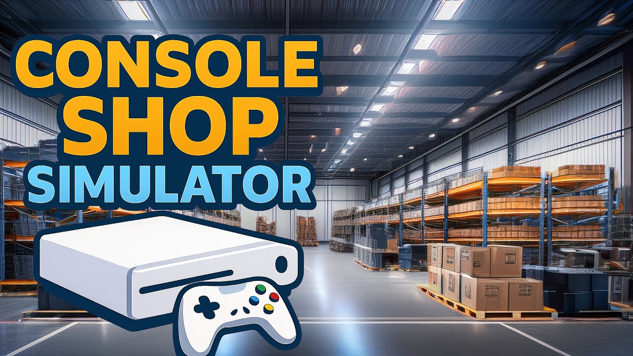 CONSOLE SHOP SIMULATOR 🎮 Lager wird vergrößert