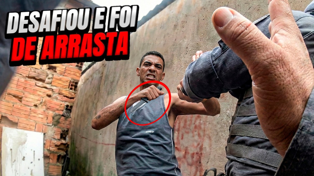 PEGOU A FAC# NO ENQUADRO - Quando Policiais S&atilde;o Levados ao LIMITE