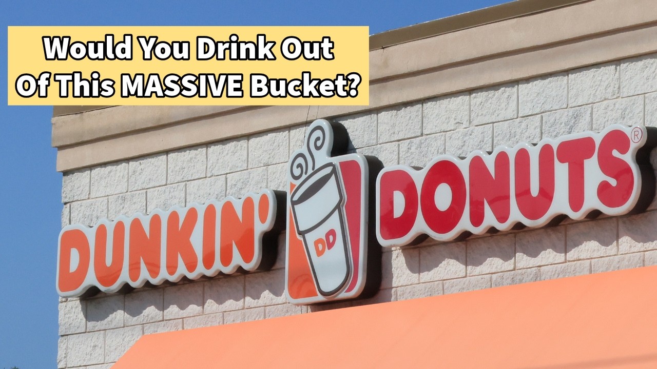 Dunkin Introduces A Bucket For Your Iced Coffee??