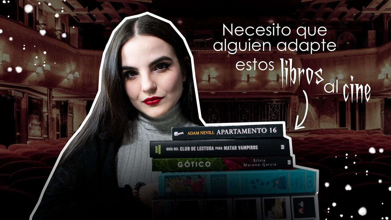 5 LIBROS que serían grandes PELIS DE TERROR || moonlight books