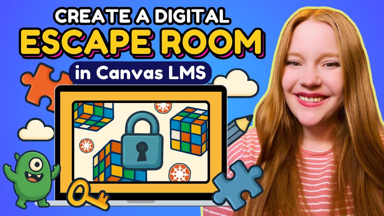 How to Build an AMAZING Digital Escape Game in Canvas!