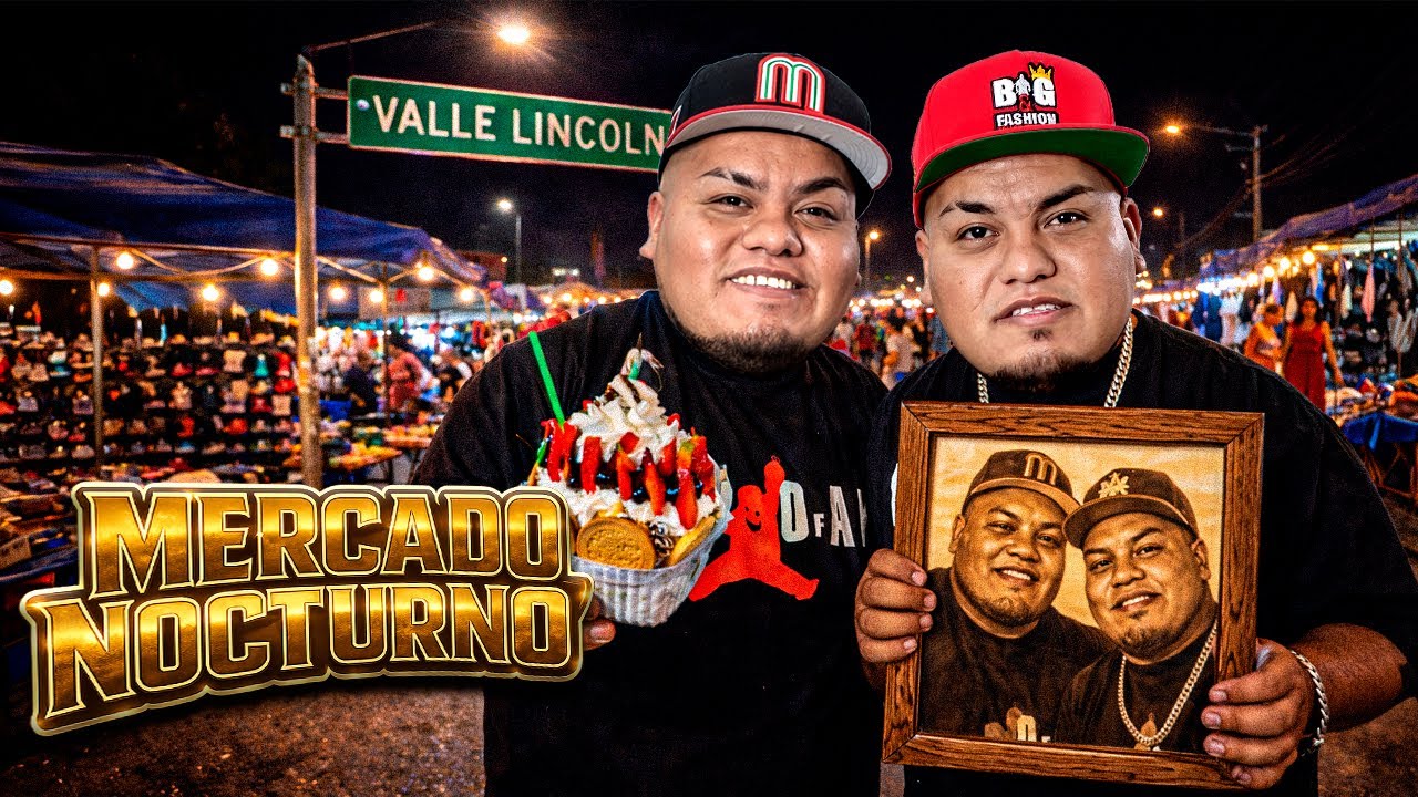 ¡NO CREERÁS lo que encontramos en el MERCADO NOCTURNO de Valle de Lincoln! 😱🔦 - Gemelos Pantera