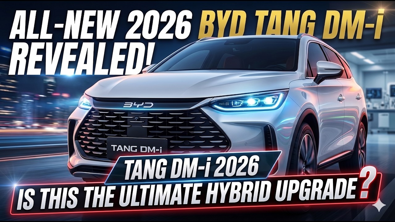 All-New 2026 BYD Tang DM-i FIRST LOOK: Full Exterior & Interior Walkaround