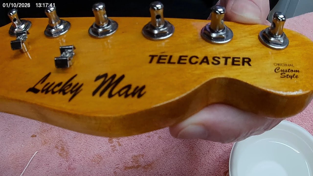 Waterslide Decals - Leo Jaymz Tele -  Part 5