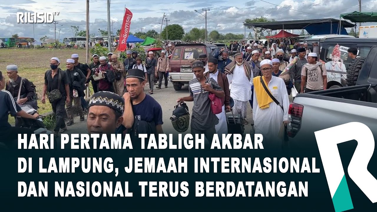 Hari Pertama Tabligh Akbar di Lampung, Jemaah Internasional dan Nasional Terus Berdatangan
