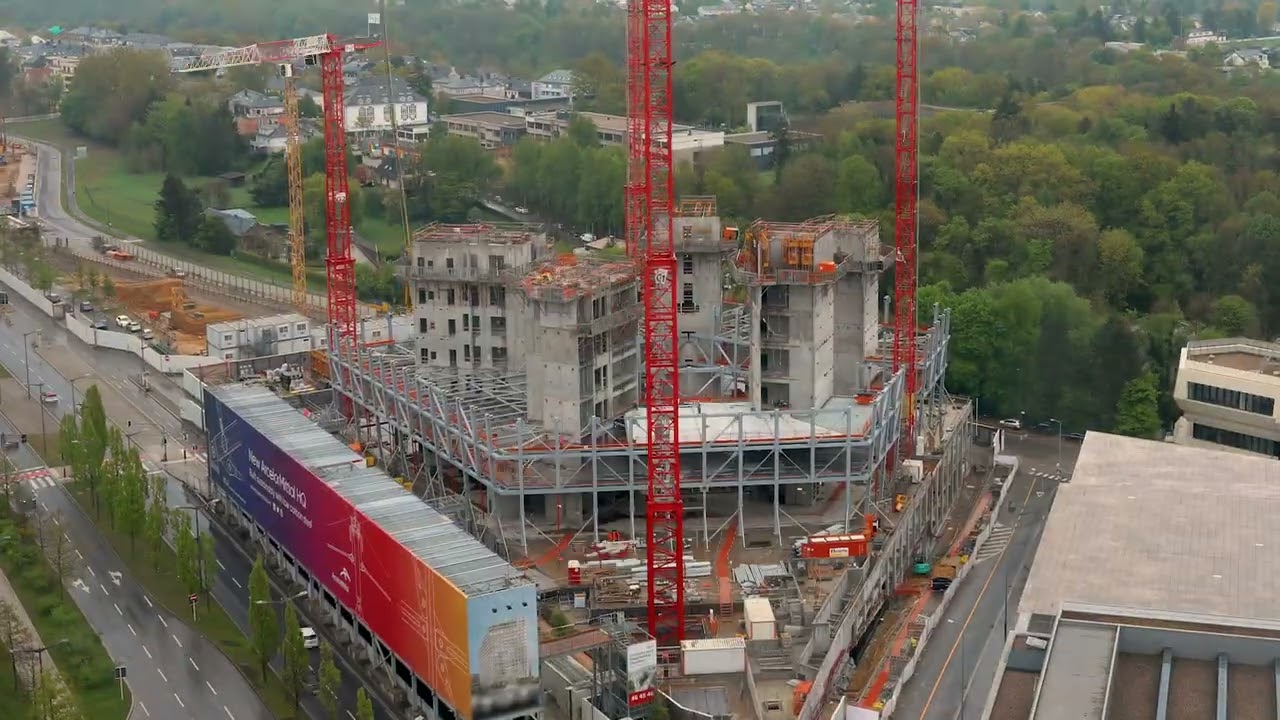ArcelorMittal Headquarters construction