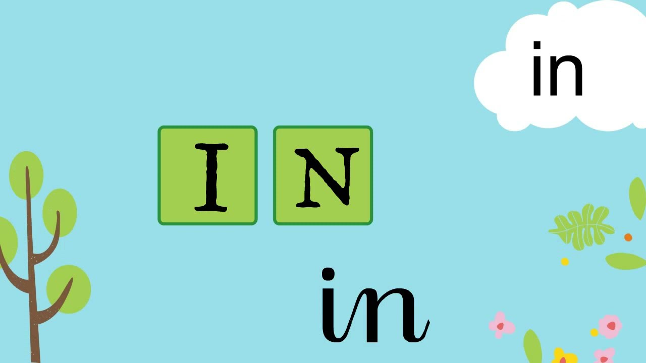 J'aide mon enfant à lire le son IN- Avec sous-titres en français