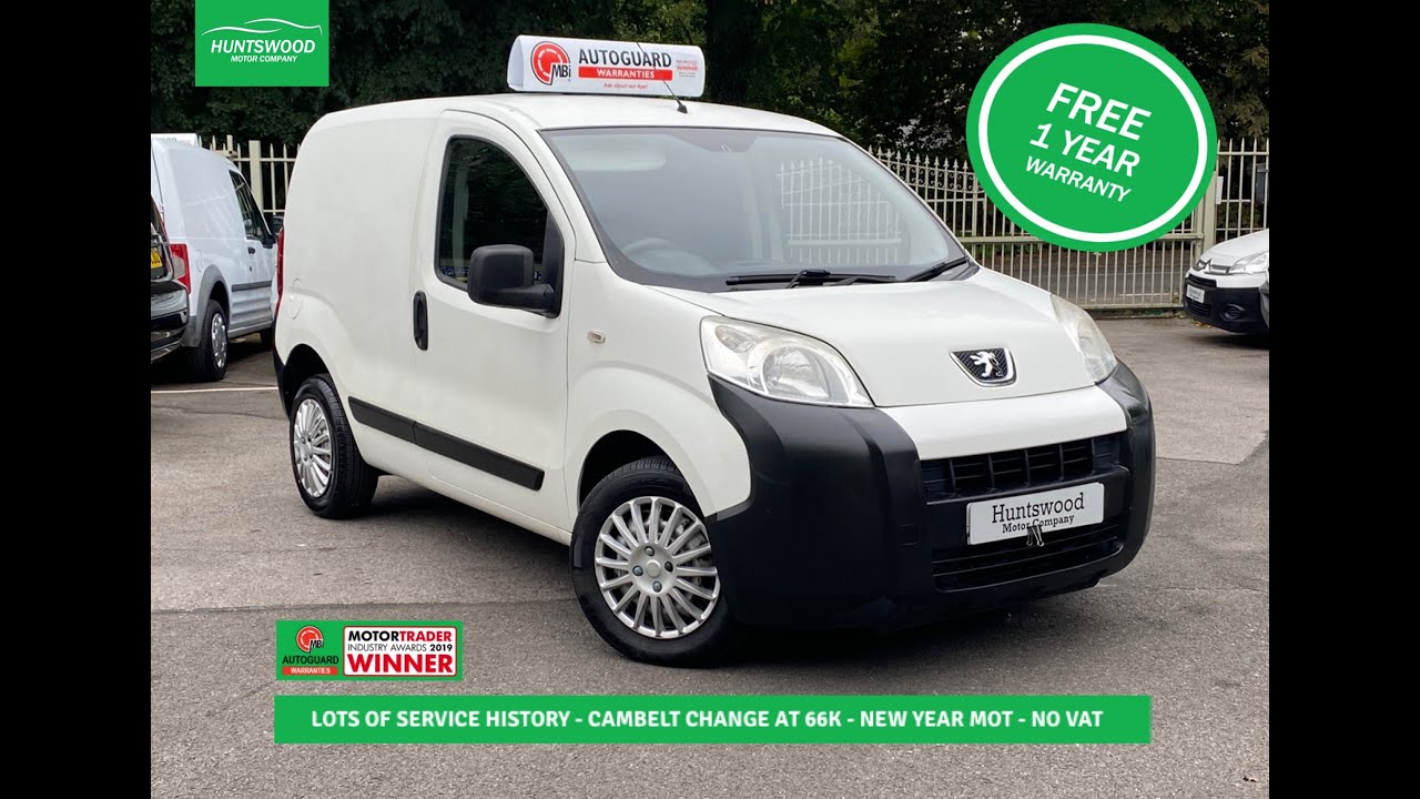 2011 PEUGEOT BIPPER 1.4 HDI WHITE MANUAL - 99K