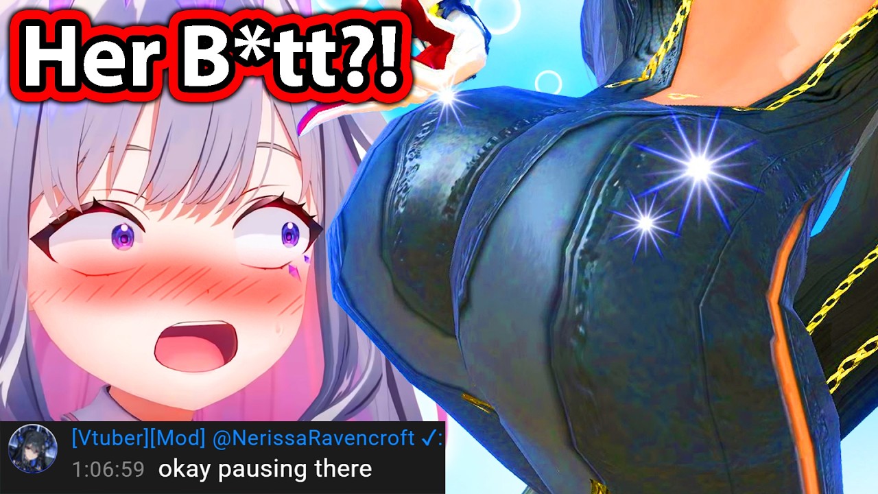 Nerissa Raids Biboo's Bayonetta Stream at The Wrong Time 【Hololive】