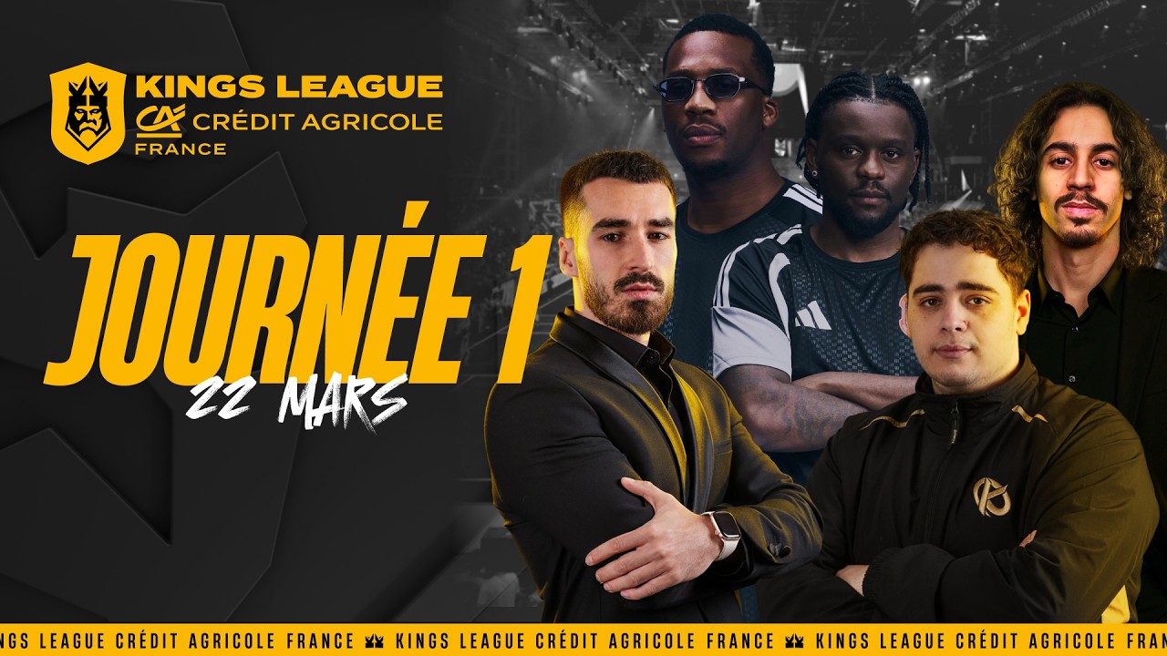 🇫🇷 👑 KINGS LEAGUE FRANCE &ndash; JOURN&Eacute;E 1