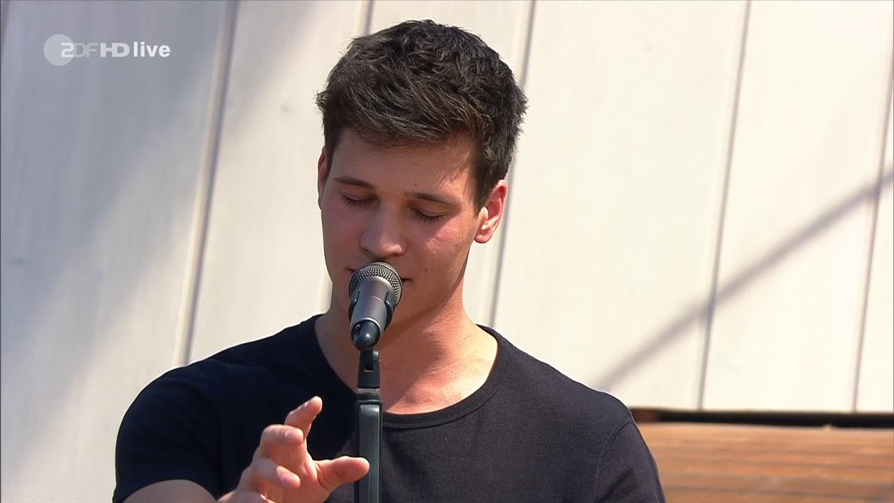 Wincent Weiss - An Wunder - ZDF Fernsehgarten 06.05.2018