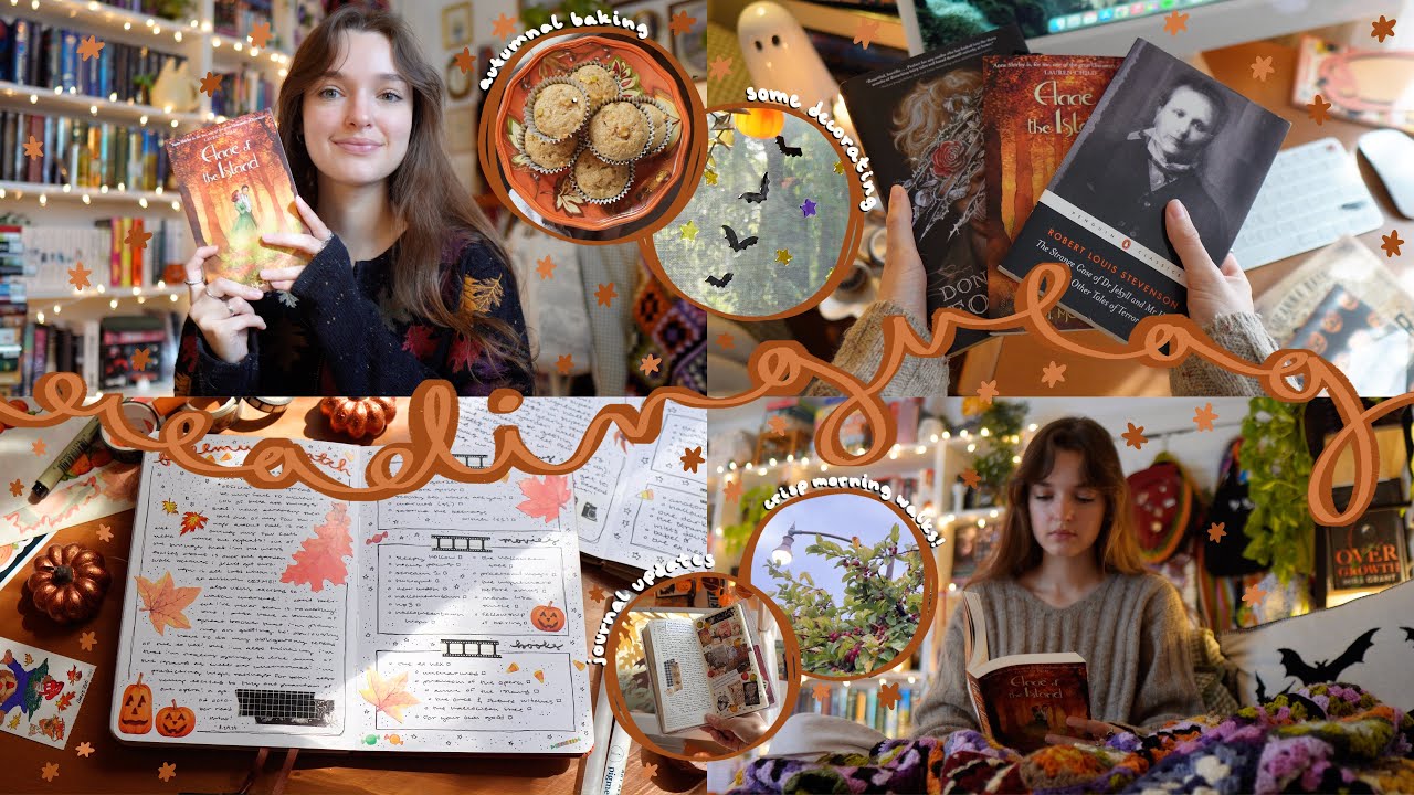READING VLOG | two five star fall reads, journal updates, crisp walks, early fall days🕯️