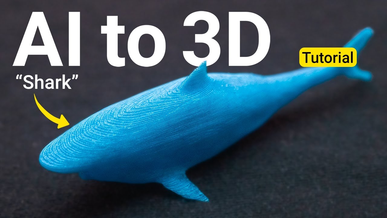 AI to 3D Printing with OpenAi's Shap-E | FREE code Step by Step