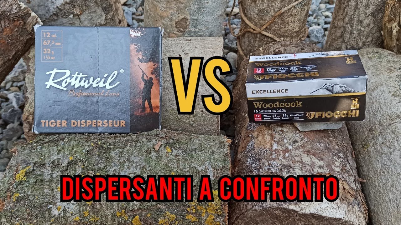 Cartucce DISPERSANTI da BECCACCE e non solo a CONFRONTO - più pallini = più dispersione?