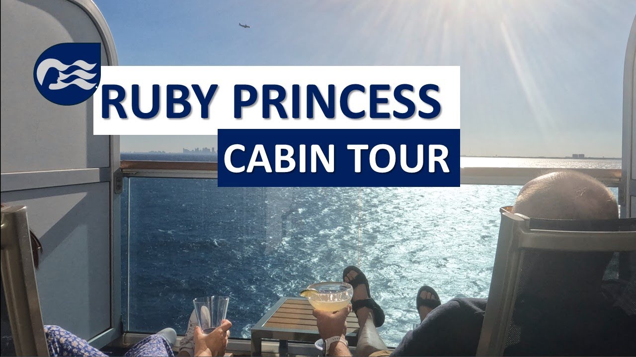 Обзор домика Ruby Princess: C627 (с большим балконом)