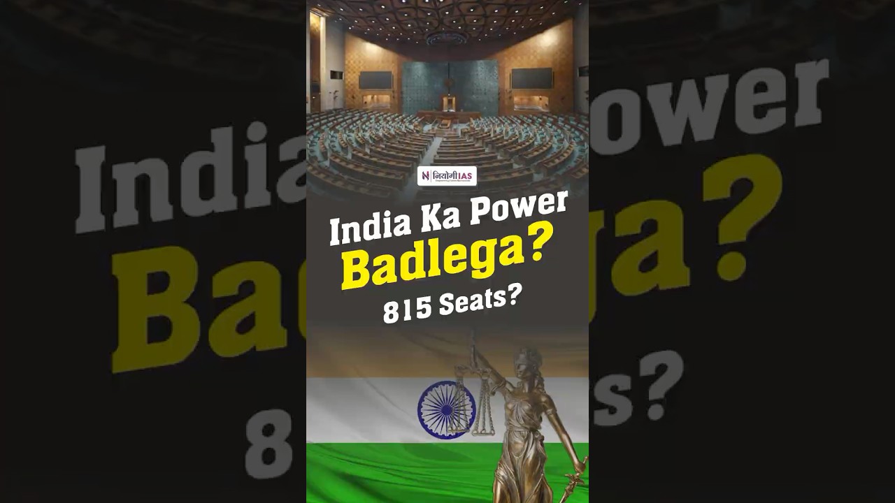 India&rsquo;s BIGGEST Political Shift? 815 Lok Sabha Seats & Delimitation Explained