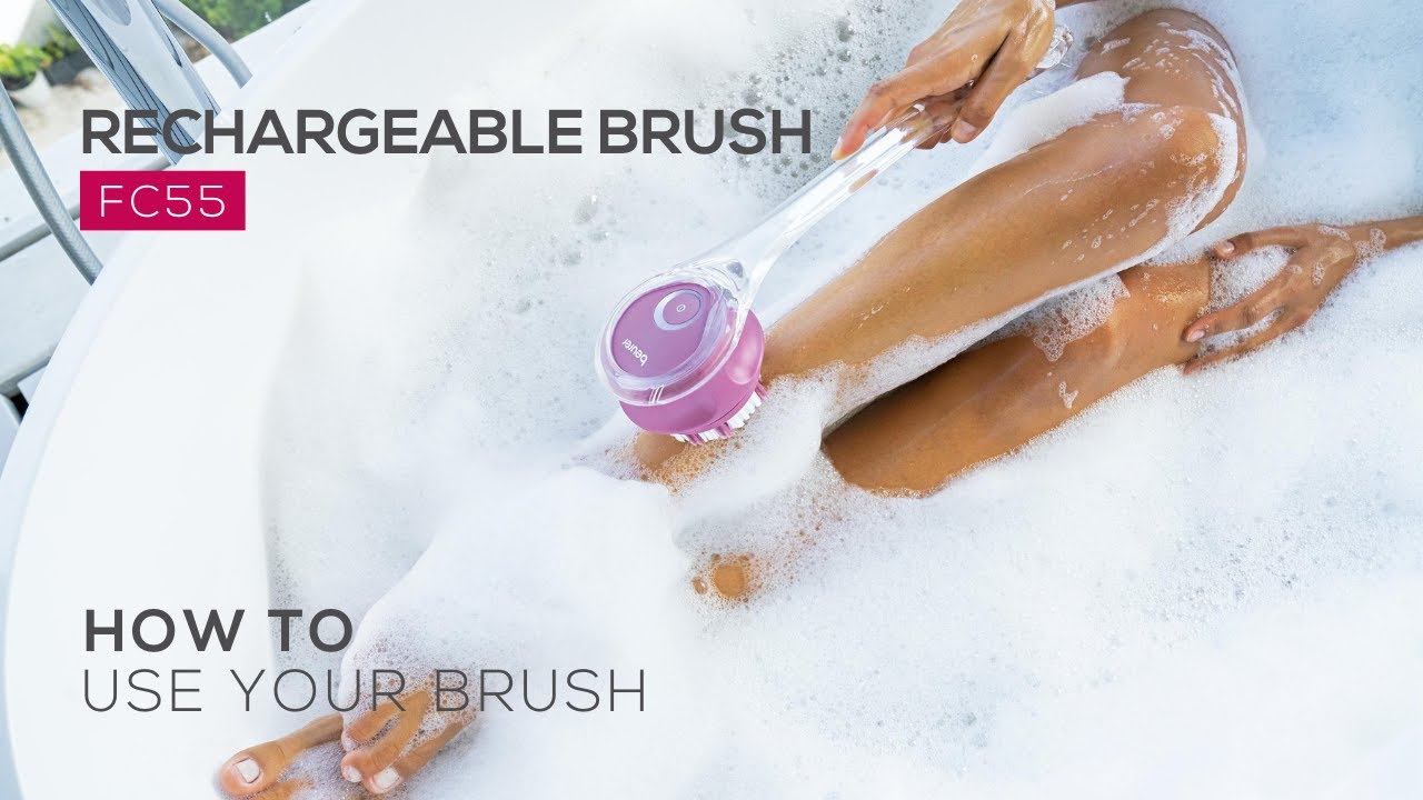 Beurer Exfoliating and Rechargeable Cleansing Shower Brush