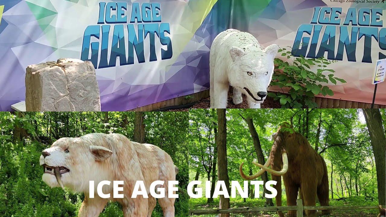 Ice Age Giants at Brookfield Zoo IL