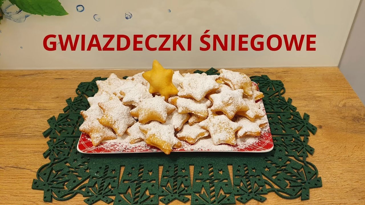 Gwiazdeczki Śniegowe, pyszne p&oacute;łkruche ciasteczka / agatabodkuchni