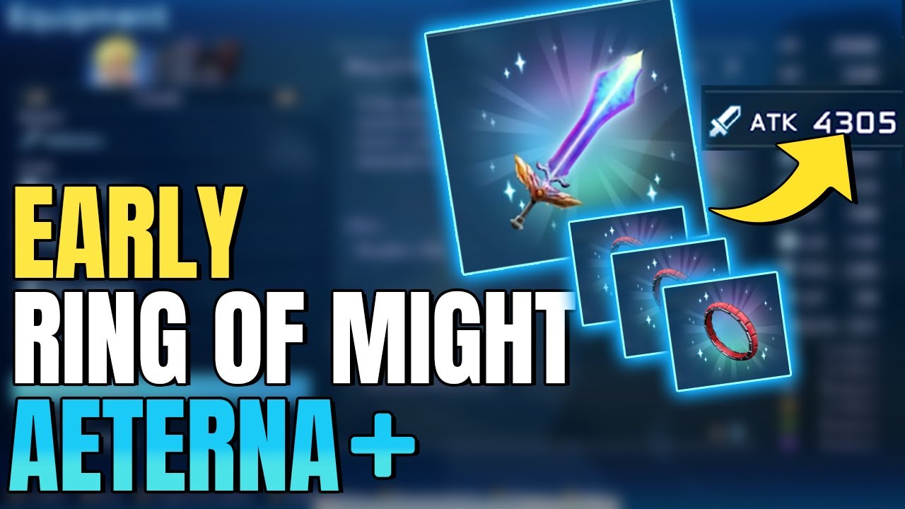 GET Aeterna + Ring of Might (4300 ATK) early | Star Ocean Second Story R