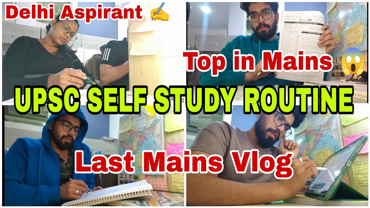 UPSC ASPIRANT Study Routine 2026🎯 A day in the life of an Aspirant ✍️