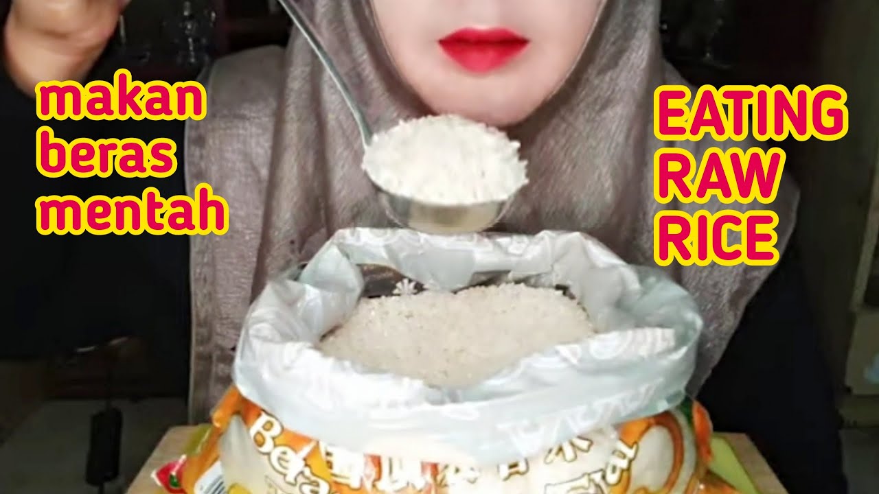ASMR COMPILATION EAT RAWRICE EATING SOUNDS | KUMPULAN VIDEO MAKAN BERAS MENTAH | 生ご飯を食べる, 밥을 먹다, 吃生米