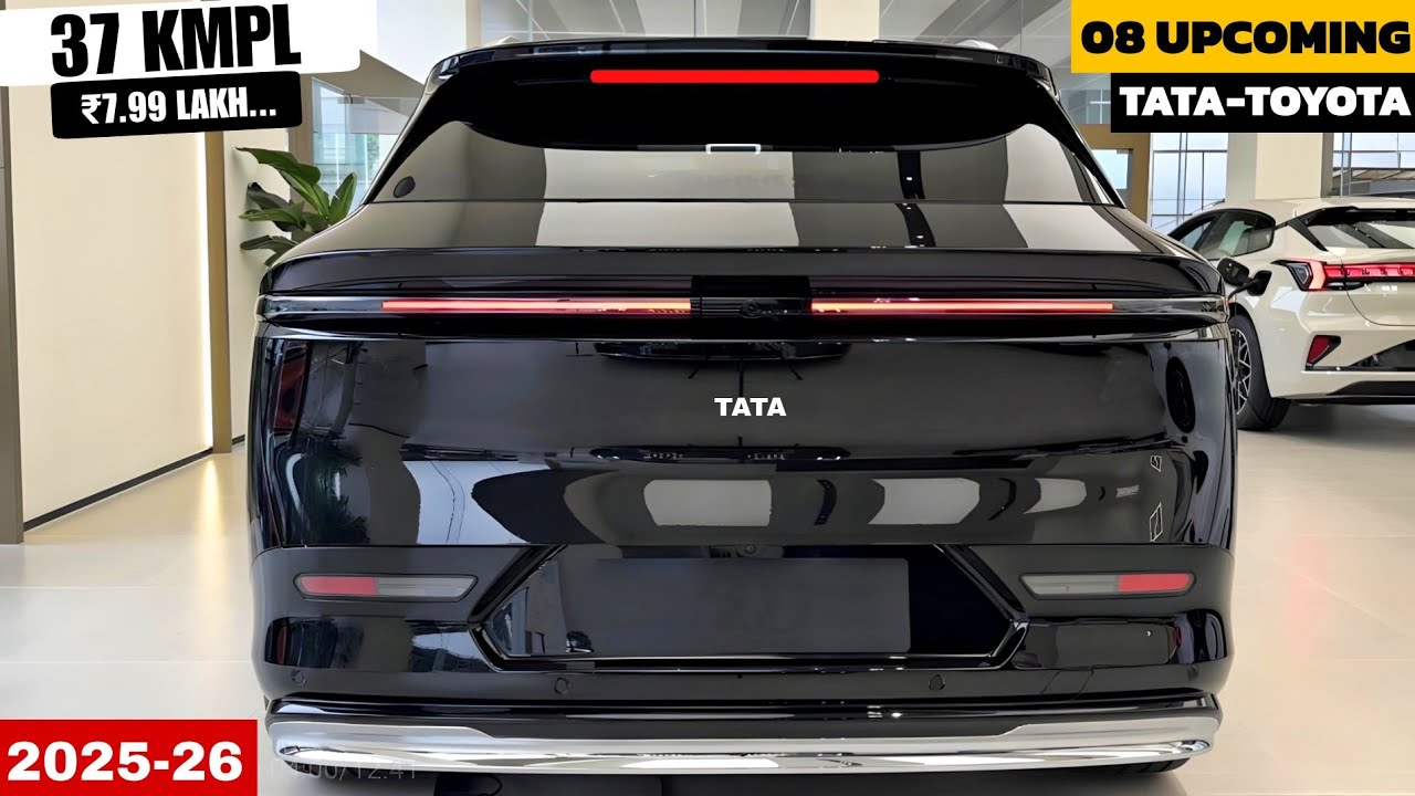 08 UPCOMING TATA & TOYOTA CARS IN INDIA 2025-26 | PRICE, LAUNCH DATE, FEATURES | NEW CARS 2025