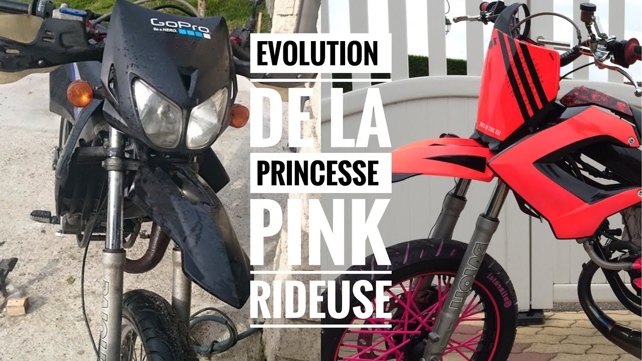 Évolution de la princesse / PINK RIDEUSE