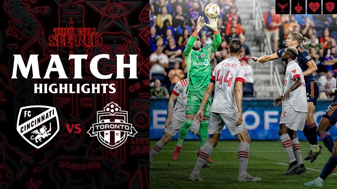 MATCH HIGHLIGHTS | Toronto FC at FC Cincinnati - September 11, 2021