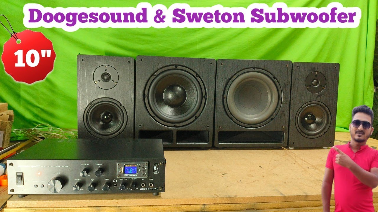 10 inch Subwoofer Doogesound & Sweton