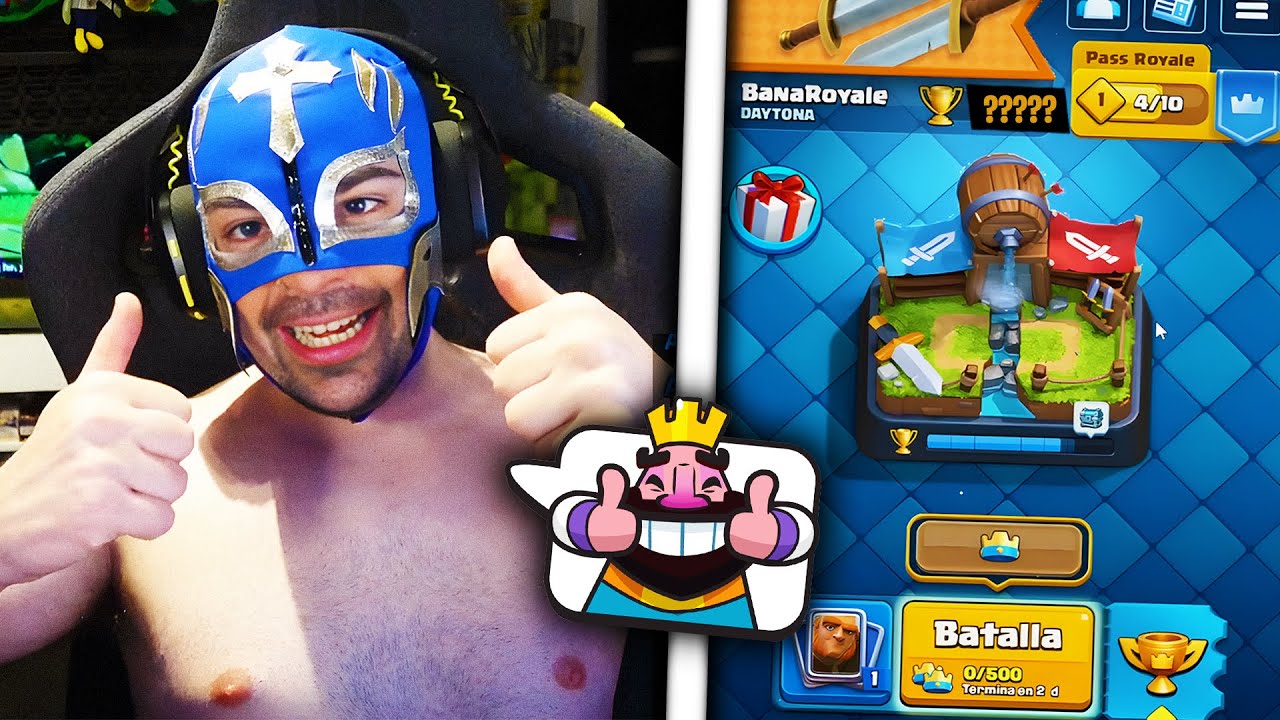 JUEGO CLASH ROYALE POR PRIMERA VEZ