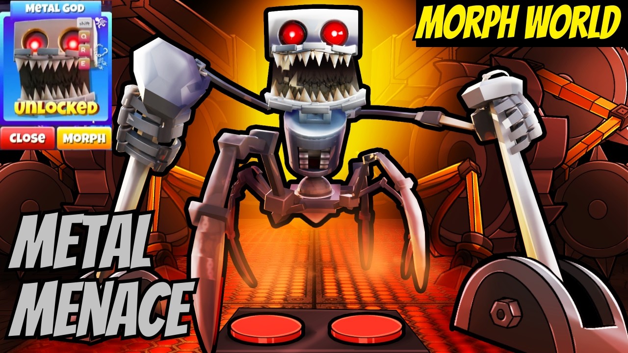 NEW BOSS METAL MENACE UPDATE in MORPH WORLD