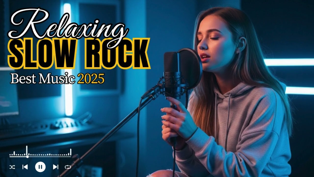 Relaxing Soft Rock Ballads 🎧 Slow Rock Music for Study, Sleep & Chill