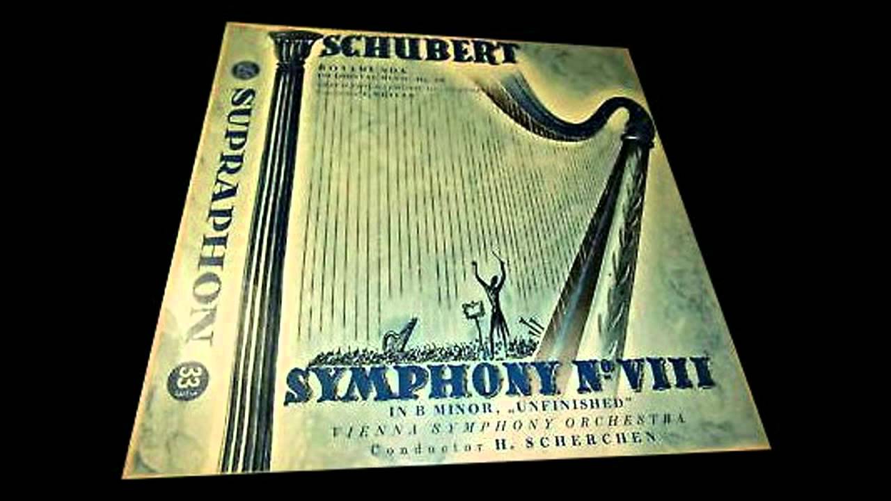 Schubert: Symphony No. 8 'Unfinished', Hermann Scherchen, Vienna 1951
