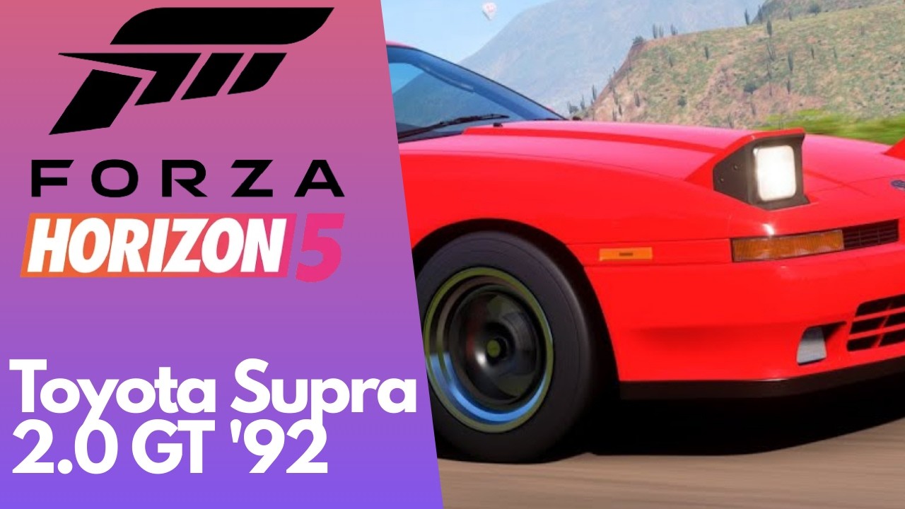 Forza Horizon 5 | Toyota Supra 2.0 GT '92 [4K GAMEPLAY]