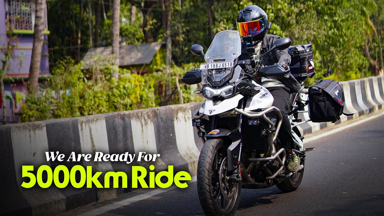 5000 KM Bike Ride Preparation | Triumph Tiger 900 GT Complete Touring Setup | Must-Have Gear & Tips