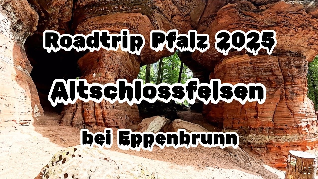 Altschlossfelsen bei Eppenbrunn / Pfalz - Altschlosspfad - Pfälzer Wald - Palatinate Forest