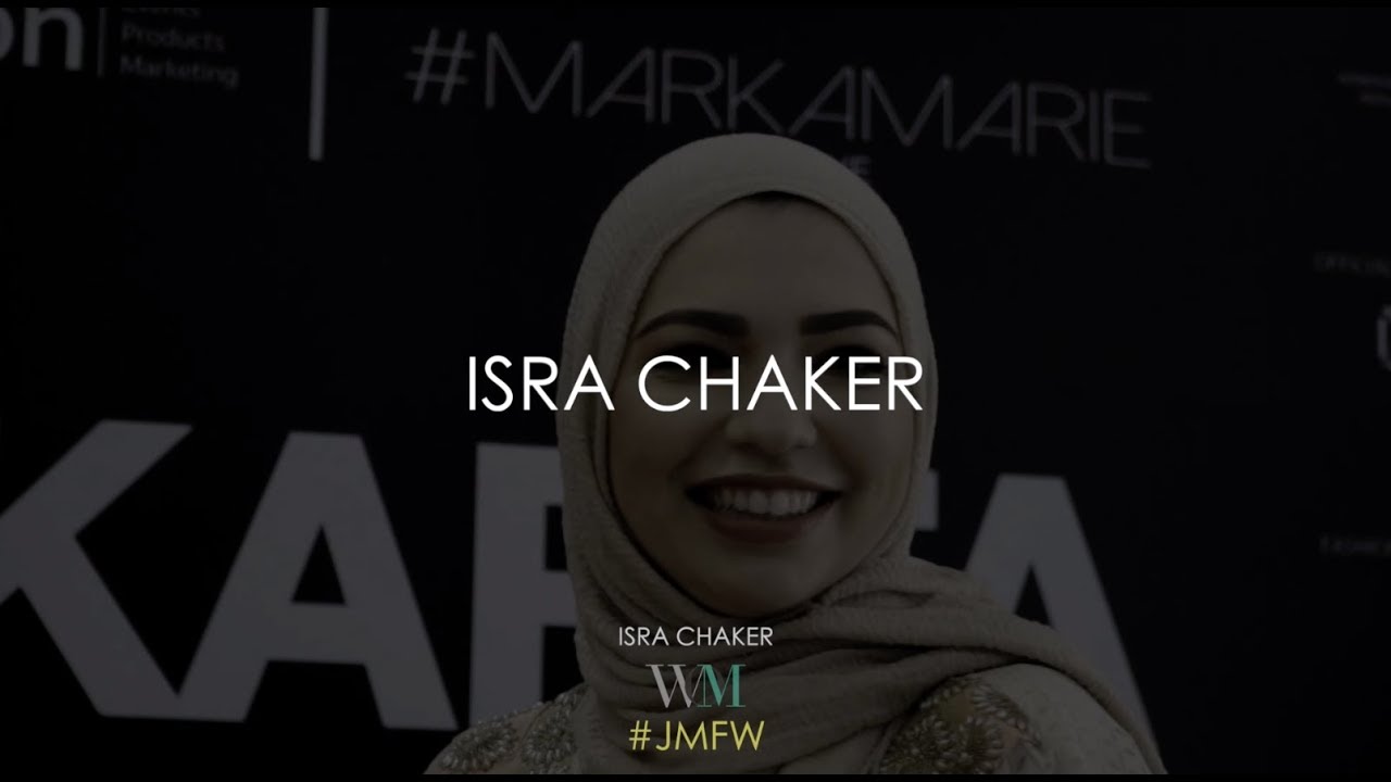 Isra Chaker - Jakarta Modest Fashion Week 2018