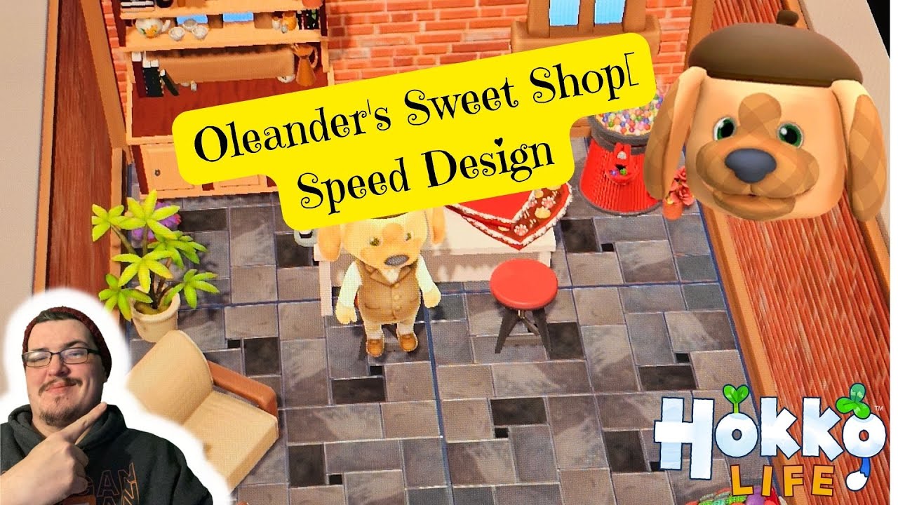 Oleander's Sweet Shop--Speed Design! Hokko Life