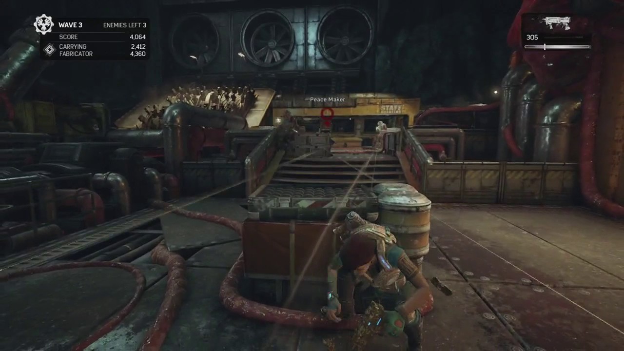 [Gears of War 4] Lift, 2-Man, Horde 1-50 (Insane)