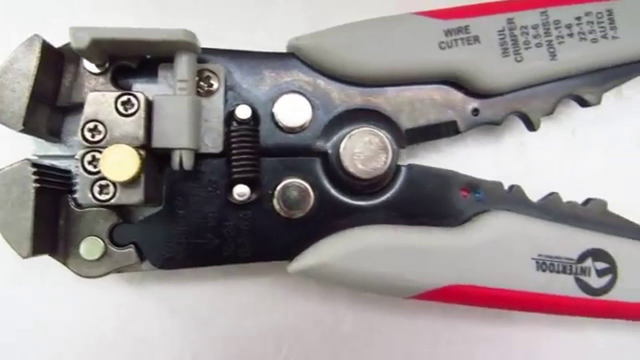 STRIPPERS: Клещи для снятия изоляции INTERTOOL HT-7020