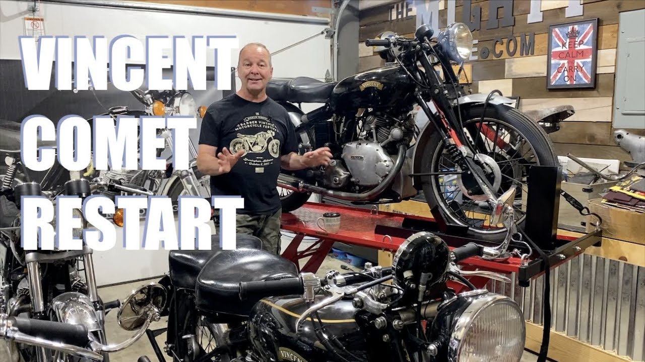 1950 Series C Comet - Vincent's Vincent Part 1 of 4 - initial inspection